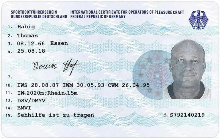 Buy international certificate of competence for sailing across the worlds oceans